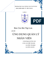 Bài Tập Lớn App Quản Lý Nhân Viên