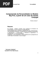Trabalho_escolar_Compreensão Da Personalidade No Modelo Big Five, A Partir de Um Caso de Estudo Conjugal