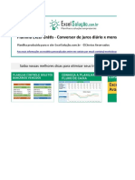 Calculadora de Conversão Juros Mensal X Diário X Anual V2