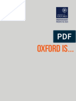 Oxford University Addmission Details