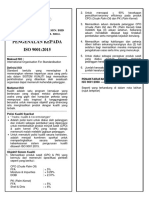 ISO 9001.2015 - Pamplet Training