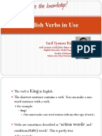 English Verbs in Use: Sarif Syamsu Rizal