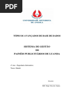 Relatorio de Topicos.base de Dados(Projecto)v2