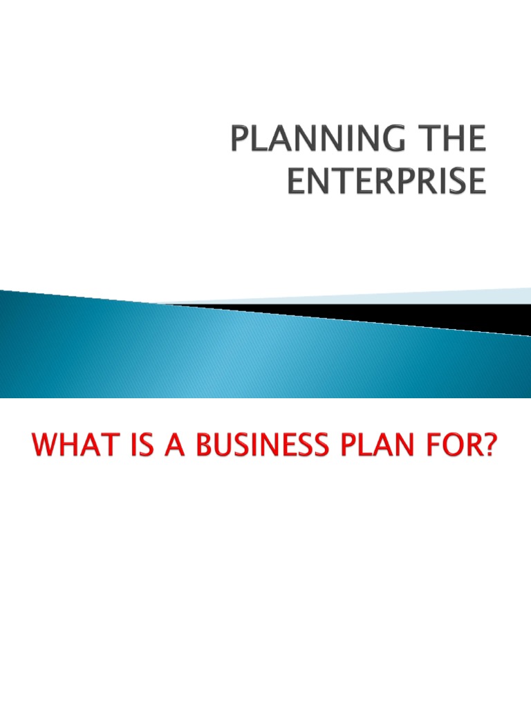 business plan entrepreneur pdf