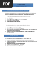 Action Plan in Guidance and Counseling | PDF | School Counselor | Teachers