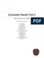 Computer Based Test-1: Blok Hemato-Imunologi