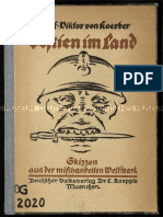 Koerber, Adolf Viktor Von - Bestien Im Land - Skizzen Aus Der Mißhandelten Westmark (1923)