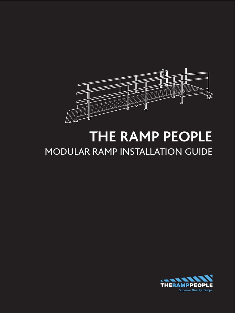 Install Modular Ramps Guide | PDF | Stairs | Nature