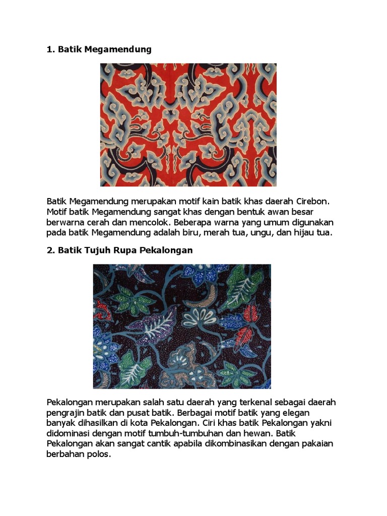 Warna Kuning Pada Motif Batik Betawi Mengandung Arti - Batik Indonesia