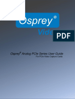 Osprey Analog PCIe UserGuide