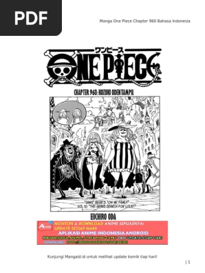 One Piece Chapter 960 Pdf