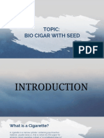 Cigar With Seed