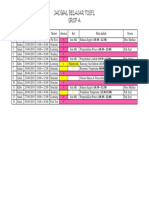 Jadwal Belajar Toefl Grup A