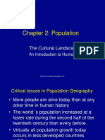 Chapter 2: Population: The Cultural Landscape
