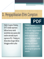 D, Mengaplikasikan Efek Compton