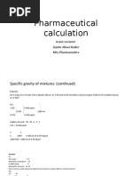 Pharmaceutical Calculation Lec 2