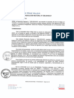 Resolución Rectoral #0354 2016 Ucv Prácticas Profesionales PDF