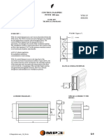 Control Dampers PITCH 100 MM: WM-10 Series