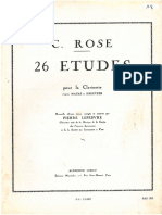 26 Etudes - C Rose