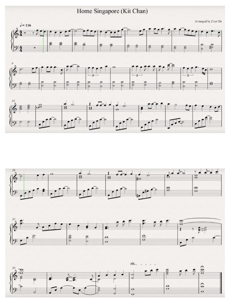 Kit Chan Home Piano PDF