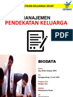 Manajemen Pendekatan Keluarga 