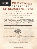 Peyssonne - Observations (Sur Les Roumains) | PDF | Croates | Slaves