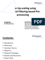 Image Up-Scaling Using Directional Filtering Based Pre-Processing
