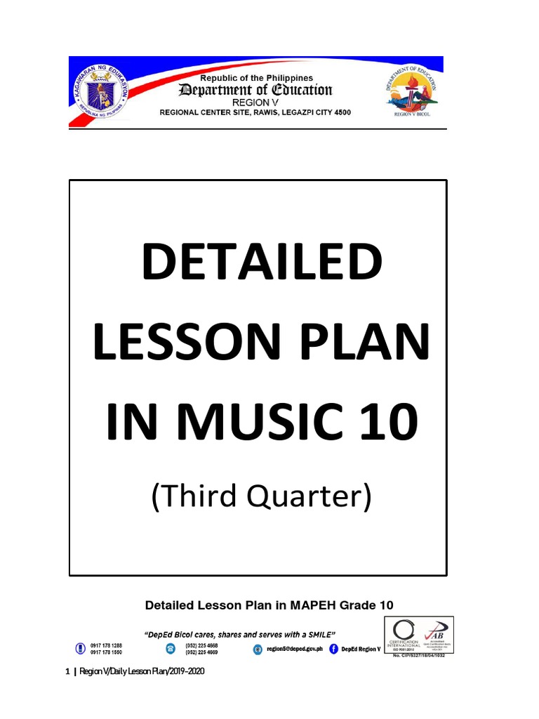 Grade 10 (MUSIC 3rd Quarter) Musical Compositions Singing