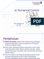 Computer Numerical Control: Eko Aprianto N, ST.,MT