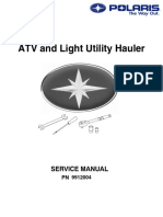 1985-1995 Polaris Atv Service Manual Repair All Models