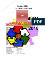 Biodata BPH BEM FMIPA 2017/2018: Data Pribadi