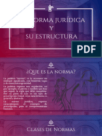 La Norma Juridica y Su Estructura