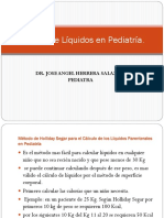 Cálculo de líquidos parenterales en pediatría con el método de Holliday-Segar