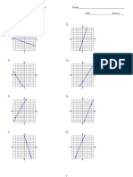 Slope: Find The Slope of Each Line