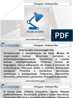 Aula Gratuita FAETEC - Português PDF