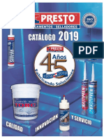Catálogo Presto 2019