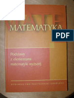 Matematyka - Podstawy Z Elementami Matematyki Wyższej (WPG)
