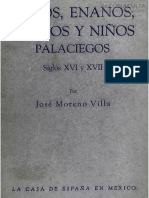 Moreno Villa, José. Locos, Enanos, Negros y Niños Palaciegos PDF