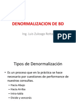 Denormalizacion BD