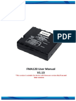 FMA120 User Manual V1.13: This Version Is Suitable For Device With Firmware Version