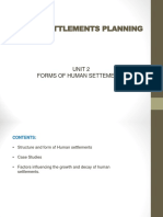 Unit 2-Forms of Human Settlements PDF