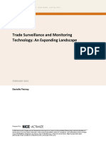 Trade Surveillance and Monitoring Technology An Expanding Landscape