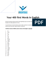 First 400 Words
