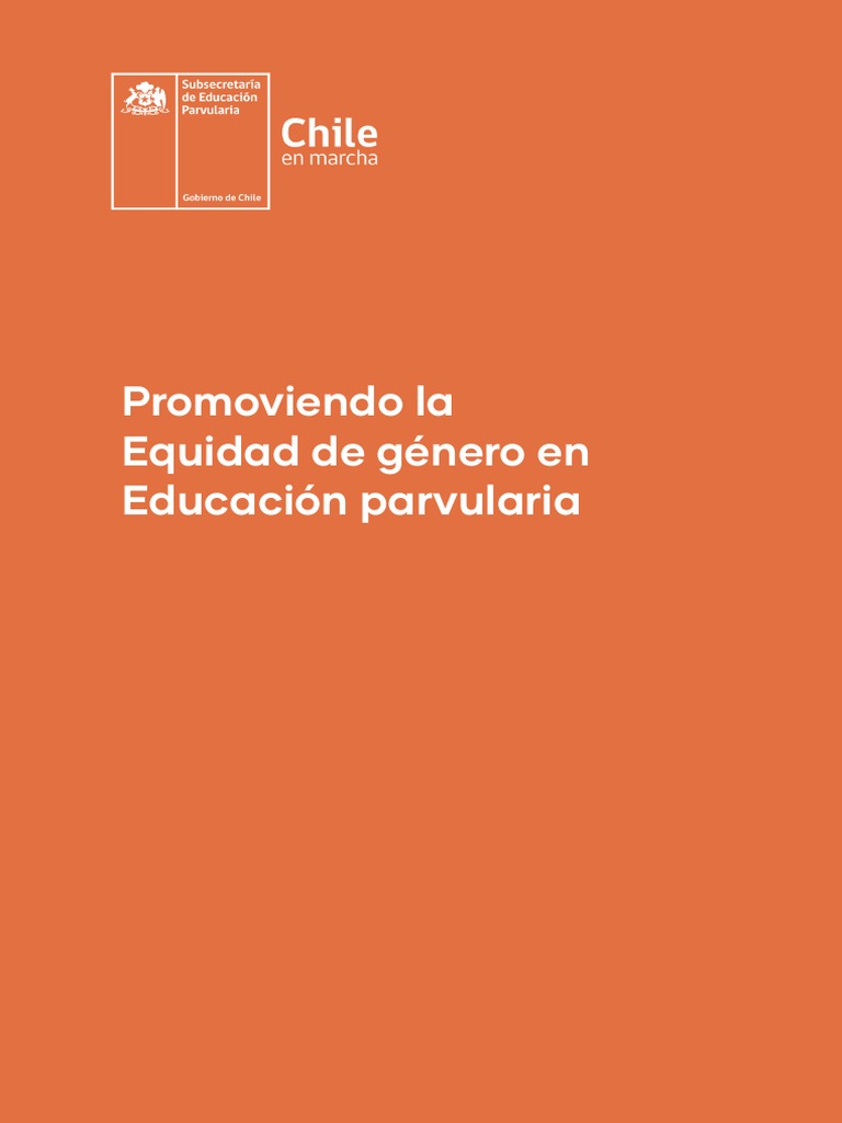Promoviendo la Equidad de Género en Educación | PDF | Igualdad de ...