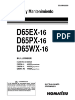 Manual de Operación y Mantenimiento: D65EX D65PX D65WX