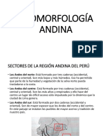 Geomorfología Andina 