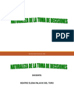 La toma de decisiones en la administración