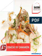 Cebiche de Camarón - Sasmi Perú Concesionario de Alimentos