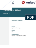 Cuestionario SARAH