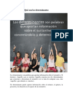 Determinantes